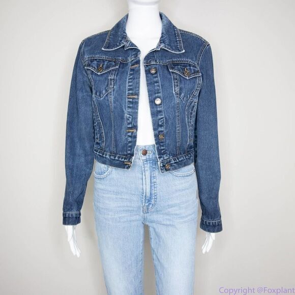 Vintage Zana Di‎ jean jacket, size M - Picture 1 of 12